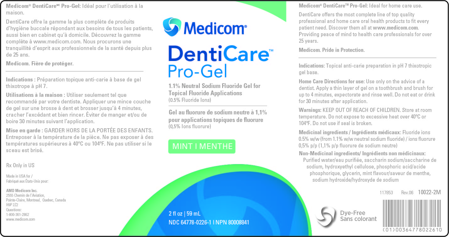 Denticare Pro-gel Neutral Sodium Fluoride | Sodium Fluoride Gel Breastfeeding