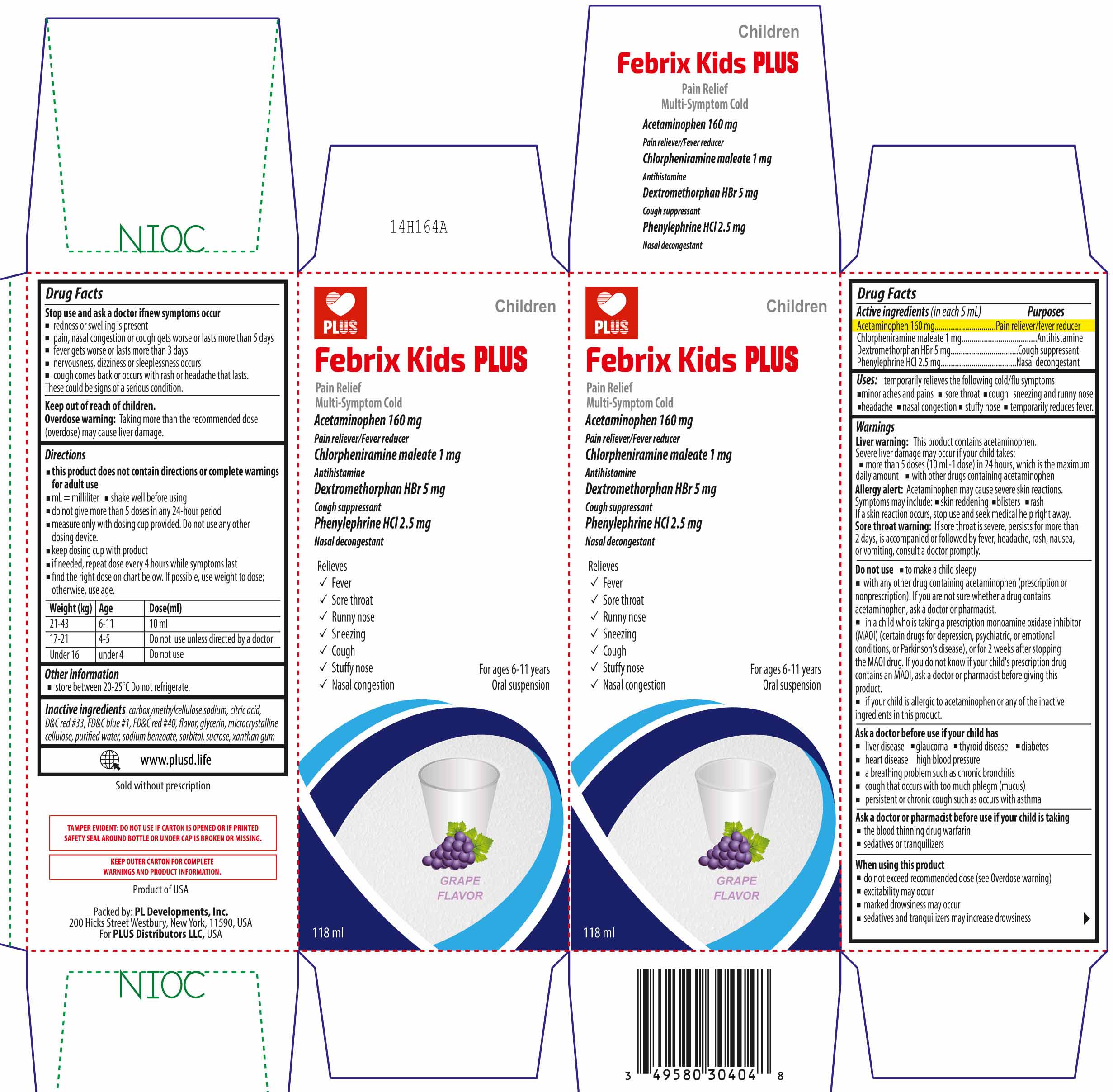 Febrix Kids Plus Breastfeeding