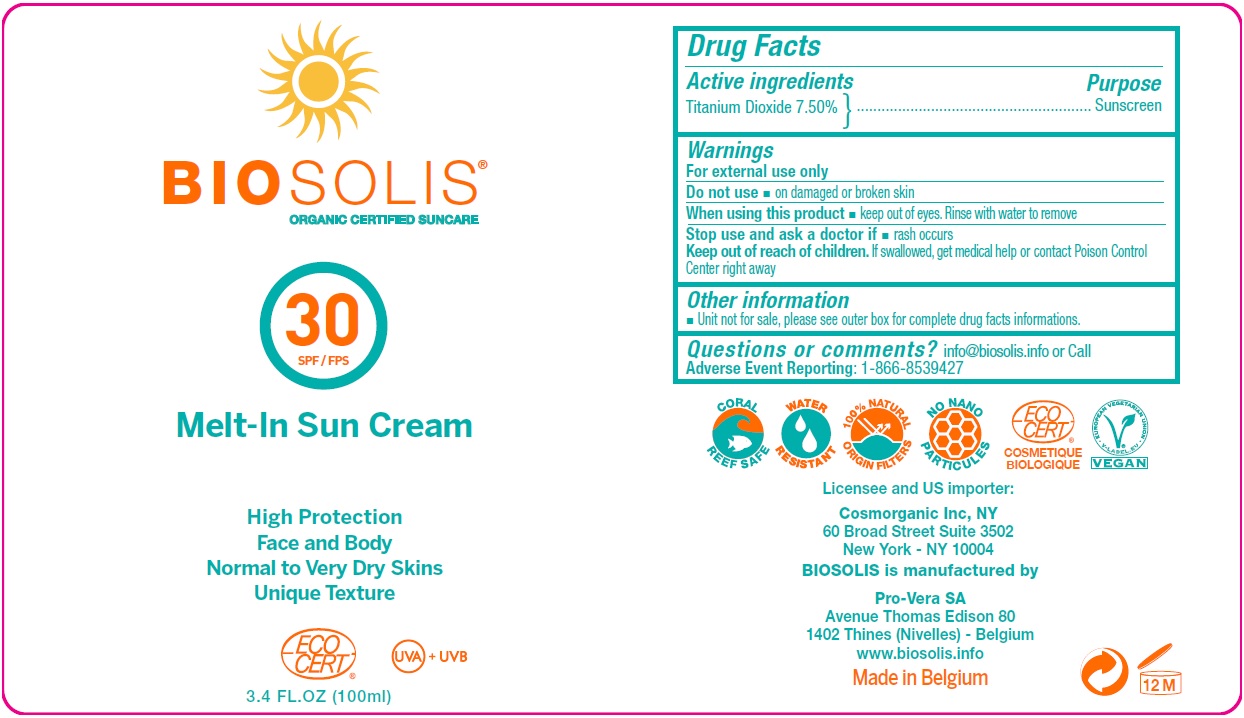Is Biosolis Melt In Sun Spf30 | Titanium Dioxide Cream safe while breastfeeding