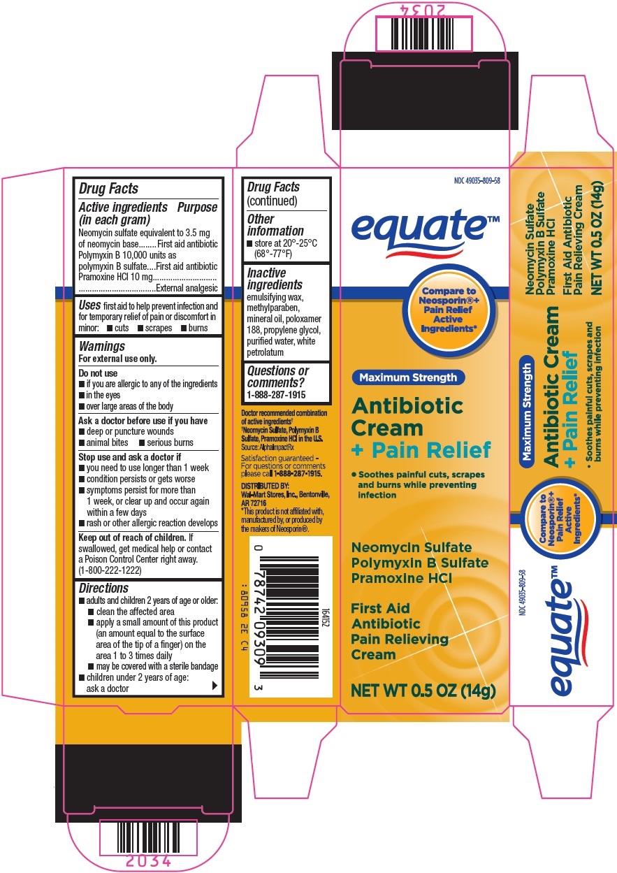 Equate Antibiotic Plus Pain Relief | Neomycin, Polymyxin B, Pramoxine Hcl Cream while Breastfeeding