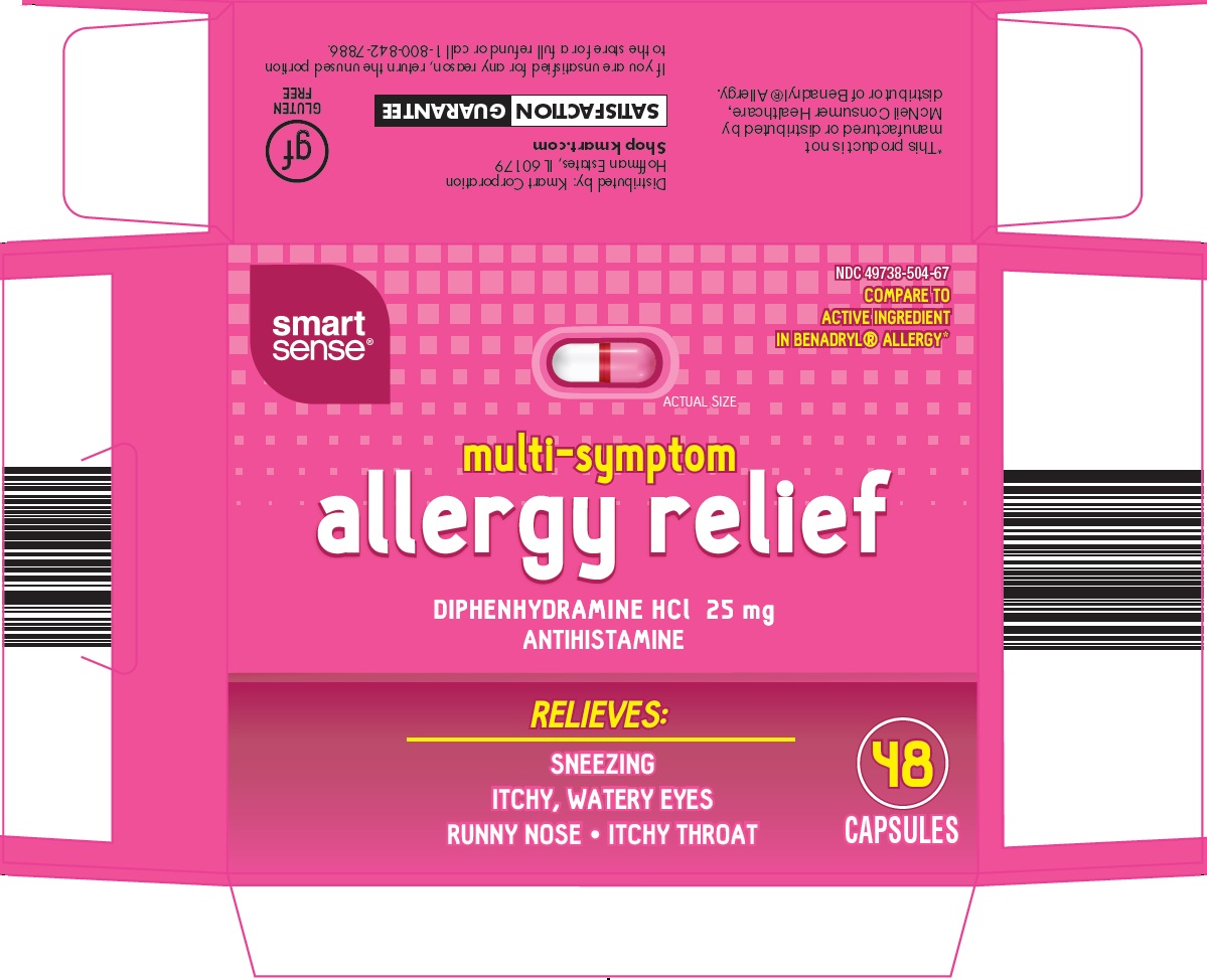 Smart Sense Allergy Relief | Diphenhydramine Hcl Capsule Breastfeeding