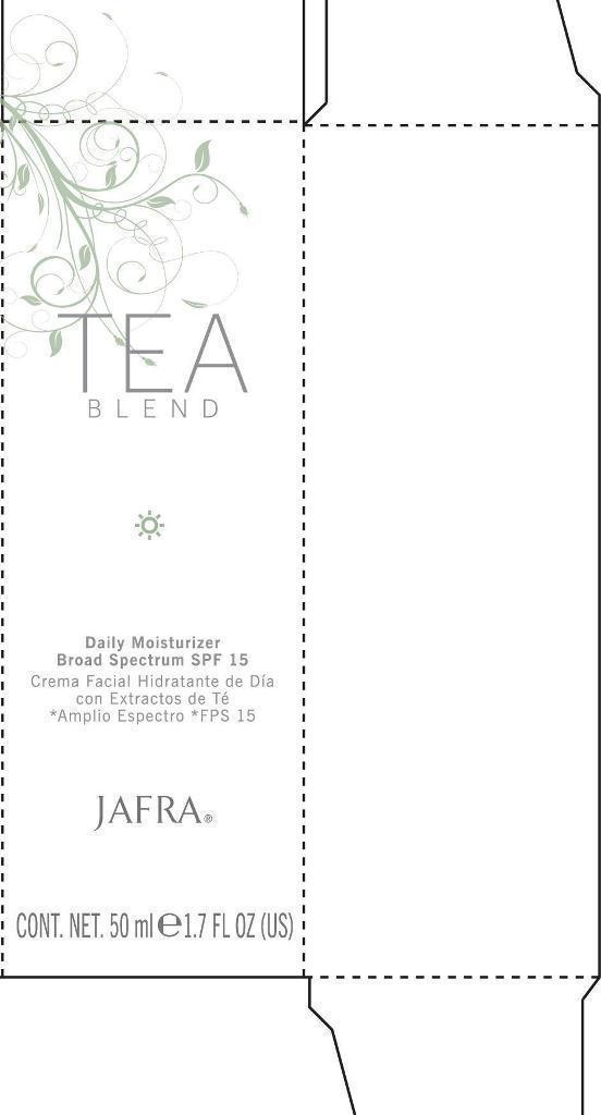 Tea Blend Daily Moisturizer Spf 15 Jafra | Avobenzone, Octinoxate, Octisalate Cream while Breastfeeding