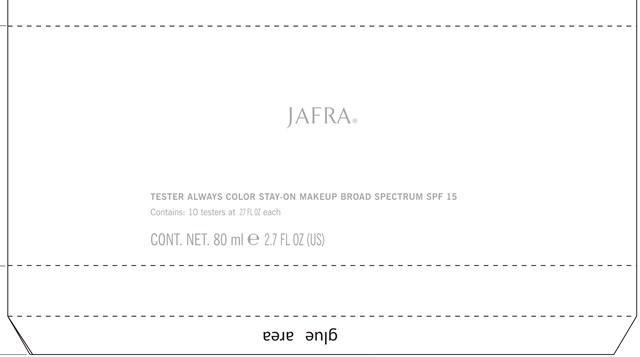 Always Color Stay On Makeup Broad Spectrum Spf 15 Jafra Breastfeeding