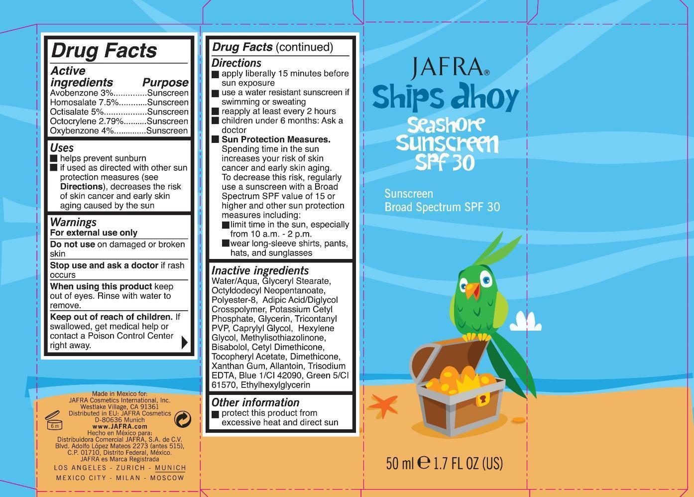 Ships Ahoy Seashore Sunscreen Broad Spectrum Spf 30 Jafra Breastfeeding