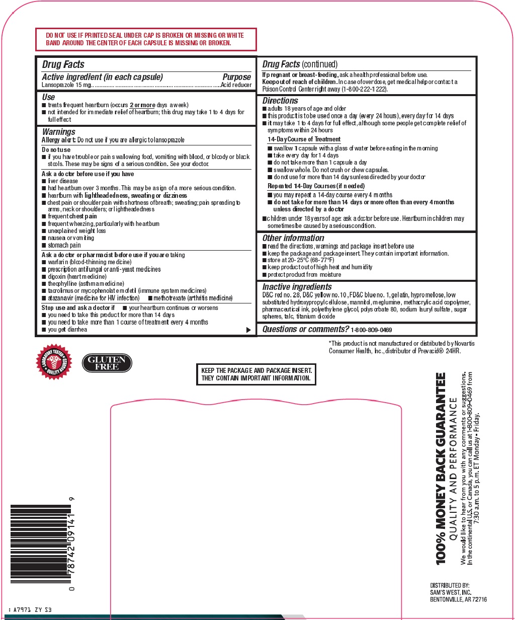 Is Members Mark Lansoprazole | Lansoprazole Capsule, Delayed Release safe while breastfeeding