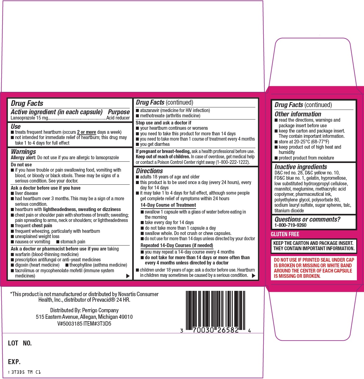 Is Sound Body Acid Reducer | Lansoprazole Capsule, Delayed Release safe while breastfeeding