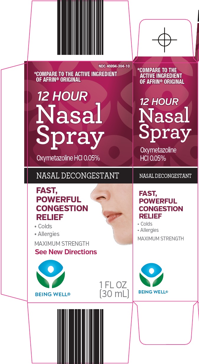 Being Well Nasal 12 Hour | Oxymetazoline Hydrochloride Spray while Breastfeeding