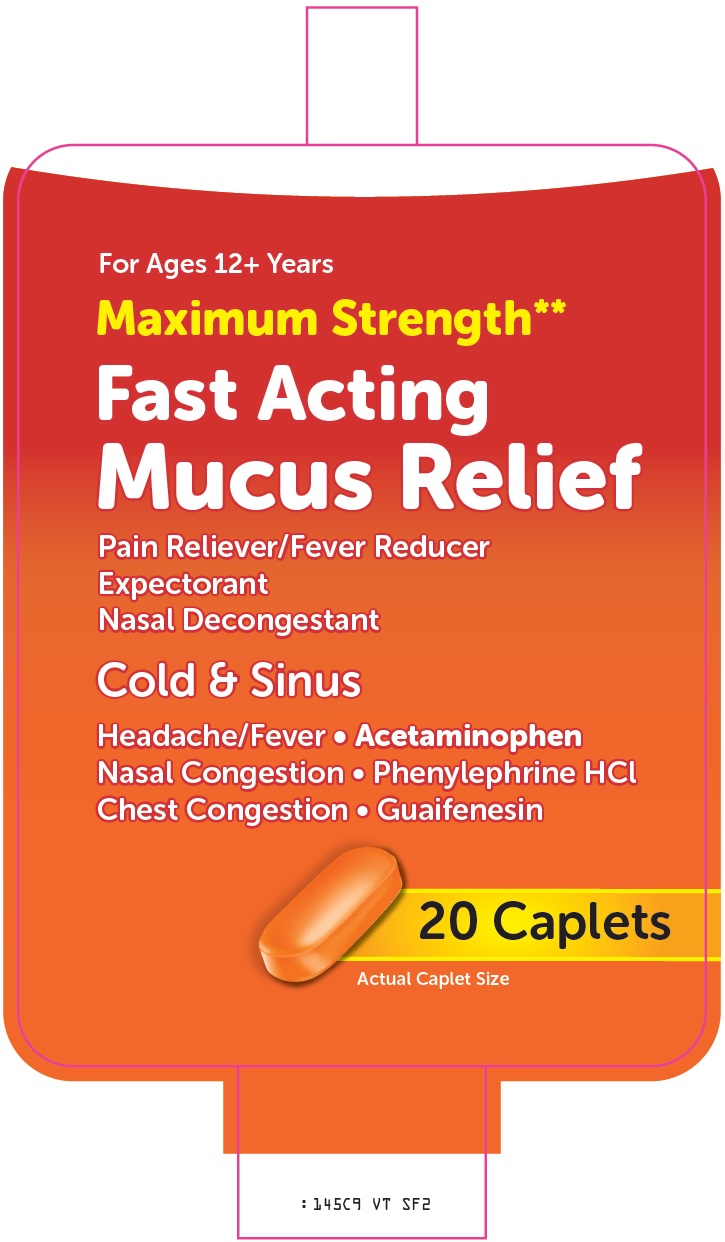 Dg Health Mucus Relief | Acetaminophen, Guaifenesin, Phenylephrine Hcl Tablet while Breastfeeding