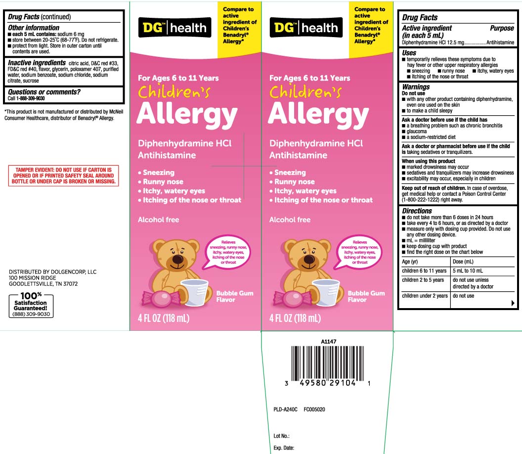 Diphenhydramine HCl 12.5 mg