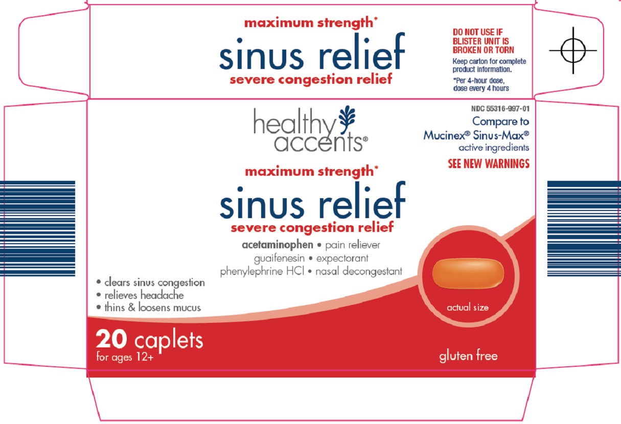 Healthy Accents Sinus Relief | Acetaminophen, Guaifenesin, Phenylephrine Hcl Capsule Breastfeeding