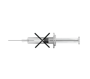 Do not use a needle with ROTARIX. Not for injection.