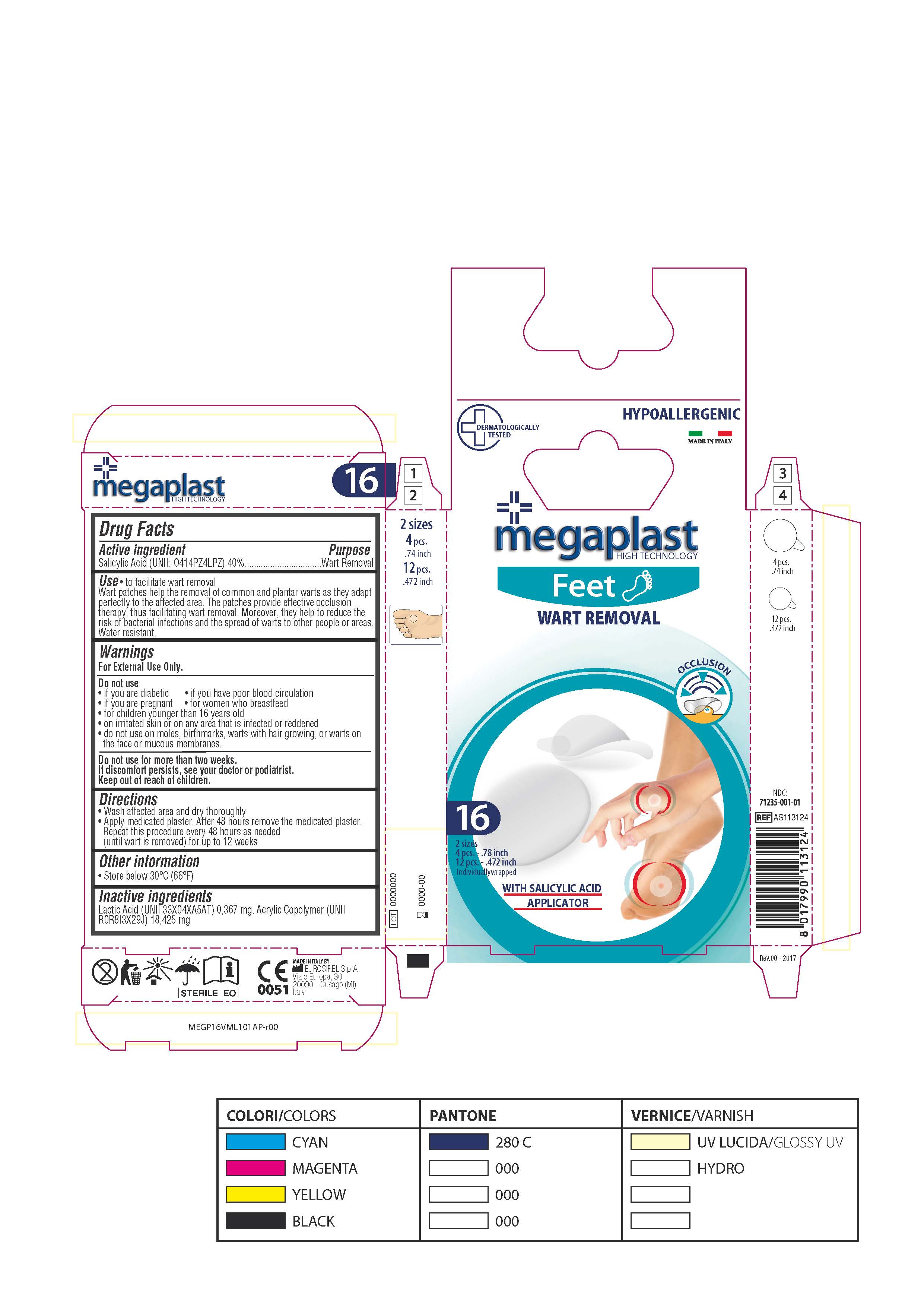 Megaplast Feet Wart Removal | Salicylic Acid Plaster while Breastfeeding