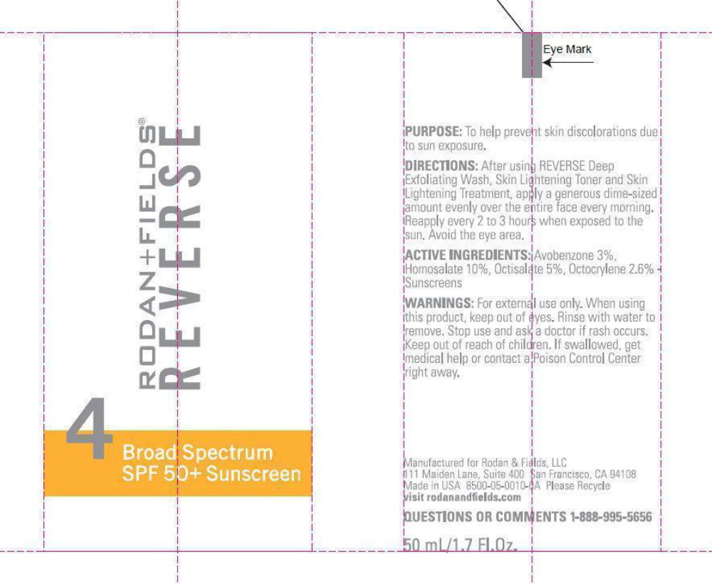 Rodan And Fields Reverse 4 Broad Spectrum Spf 50 Plus Sunscreen Breastfeeding