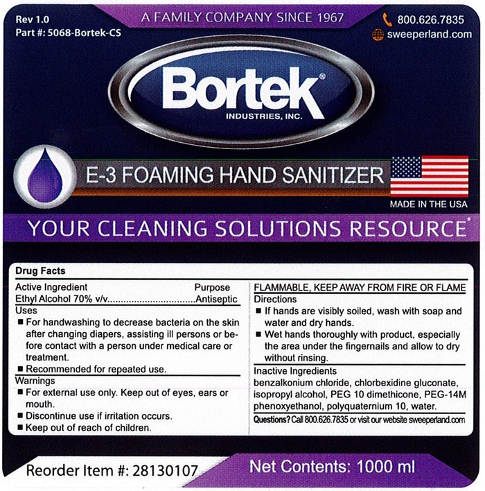 Bortek E-3 | Foaming Hand Sanitizer Liquid while Breastfeeding