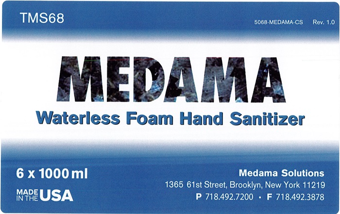 Is Medama Waterless Foam Hand Sanitizer | Hand Sanitizer Liquid safe while breastfeeding