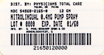 image of package label