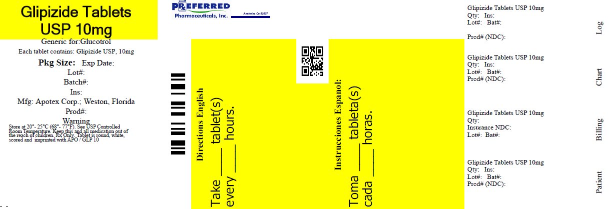 Glipzide Tablets USP 10mg