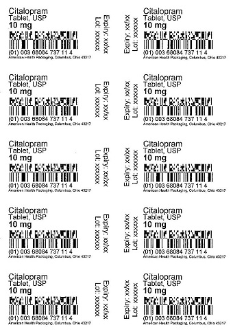 10 mg Citalopram Tablet Blister