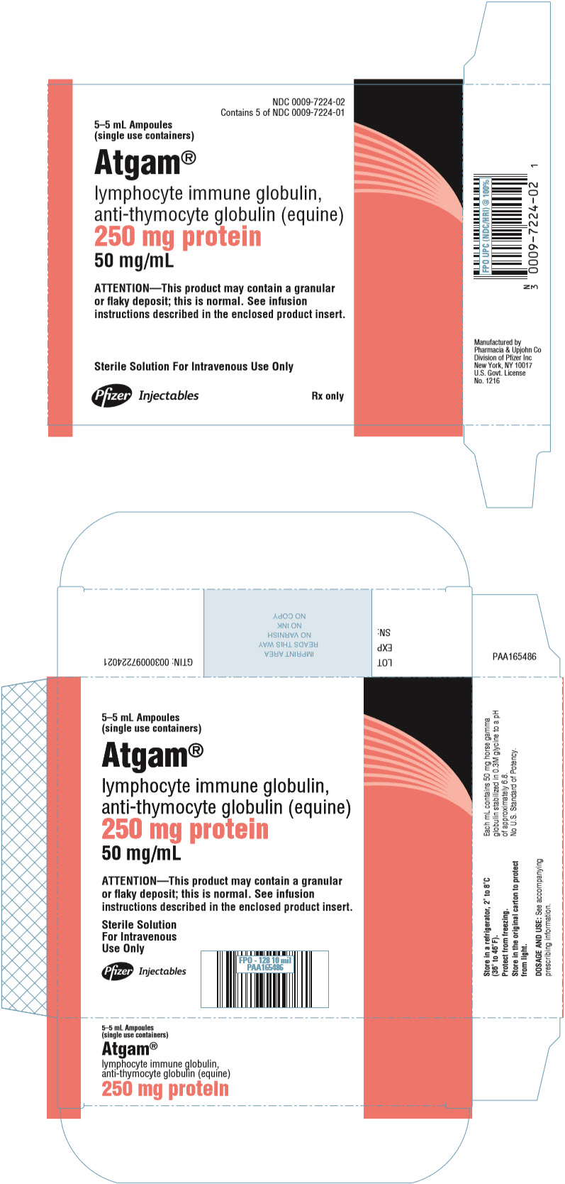 Principal Display Panel - 5 mL Ampule Carton