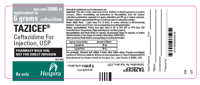 Principal Display Panel - 6 gram Vial Label