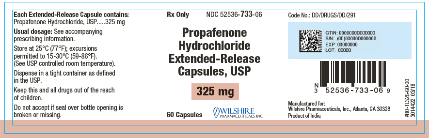 PRINCIPAL DISPLAY PANEL - 325 mg Capsule Bottle Label