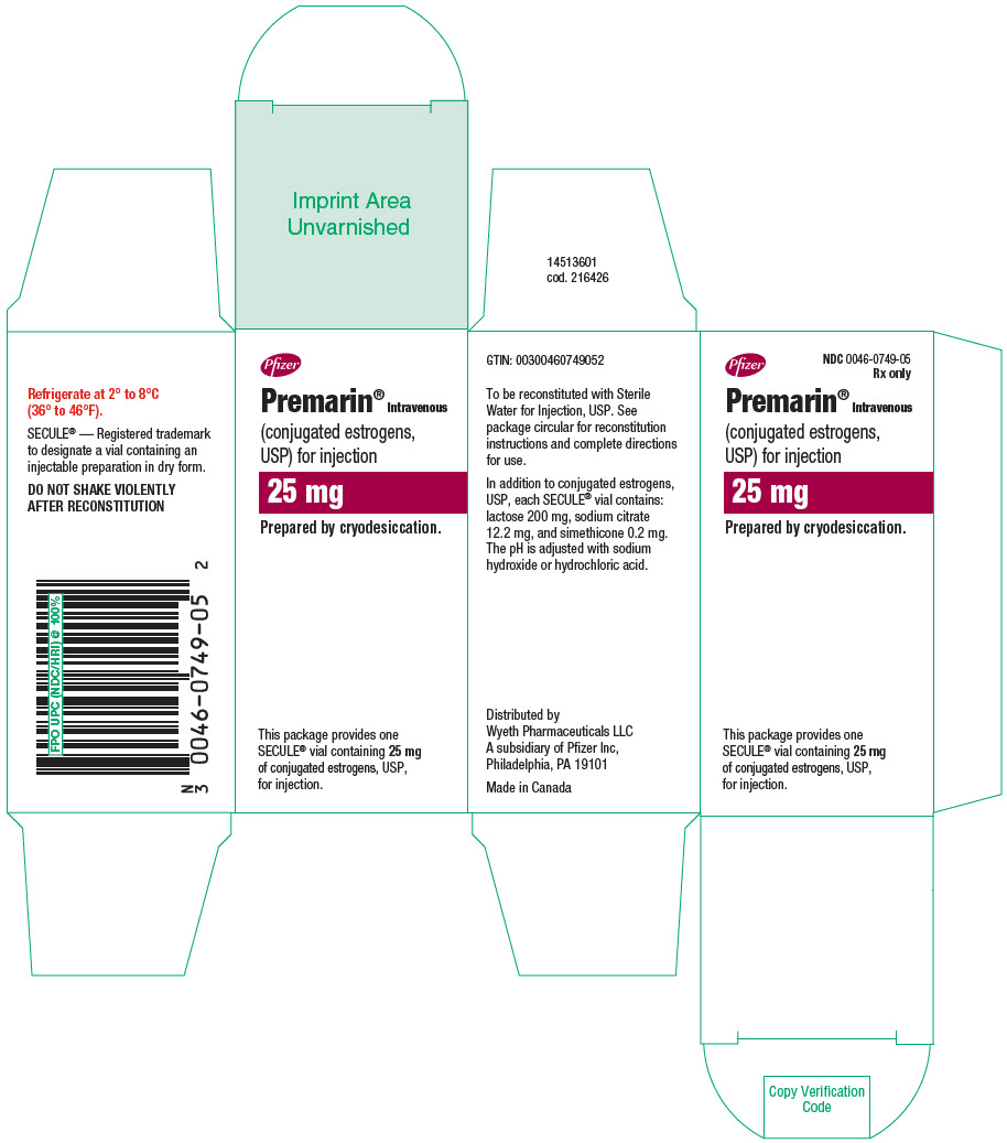 PRINCIPAL DISPLAY PANEL - 25 mg Vial Carton