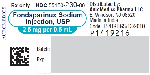 PACKAGE LABEL-PRINCIPAL DISPLAY PANEL - 2.5 mg per 0.5 mL - Prefilled Syringe Label