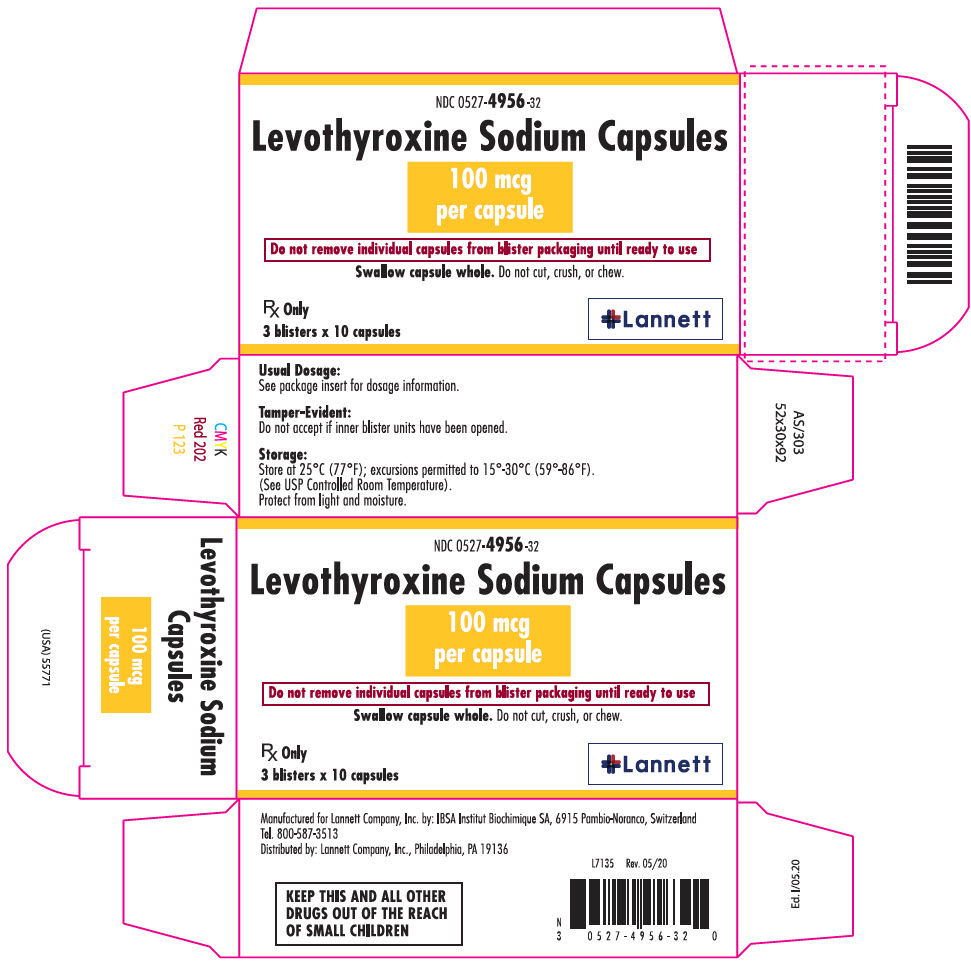 PRINCIPAL DISPLAY PANEL - 100 mcg Capsule Blister Pack Carton