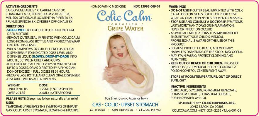 Colic Calm label