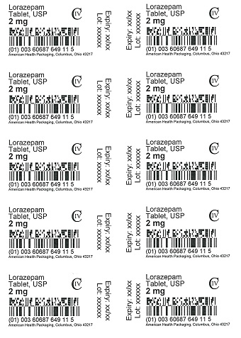 2 mg Lorazepam Tablet Blister