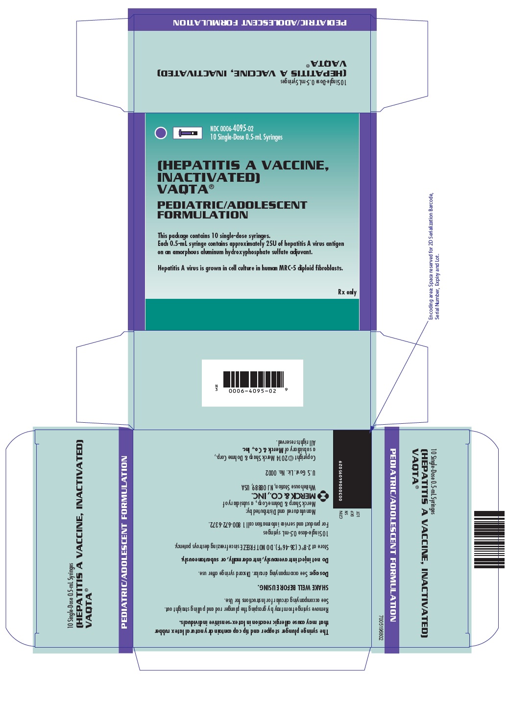 PRINCIPAL DISPLAY PANEL - 0.5 mL Syringe Carton