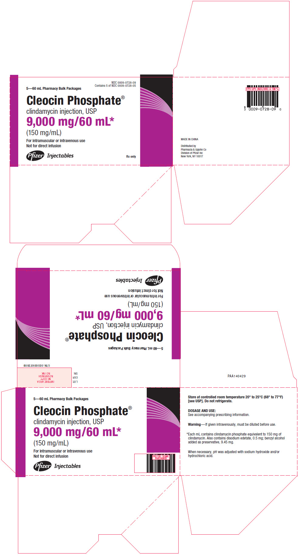 PRINCIPAL DISPLAY PANEL - 9,000 mg/60 mL Vial Bulk Carton