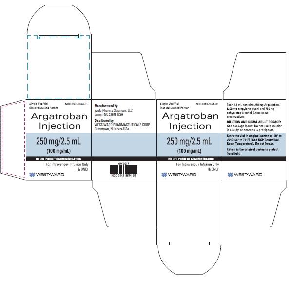 Argatroban 2.5 mL carton serialized