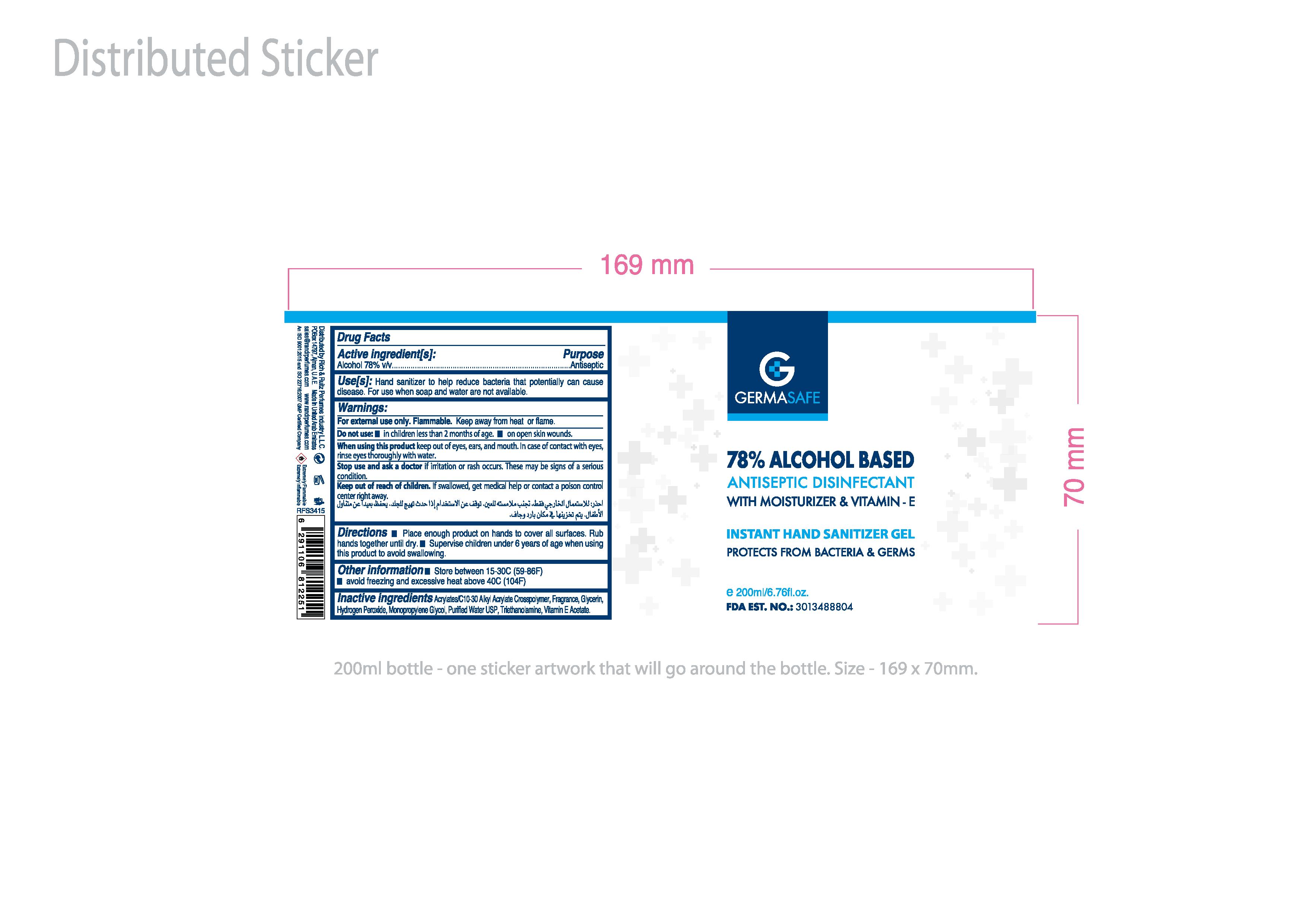 200ml Gel Label