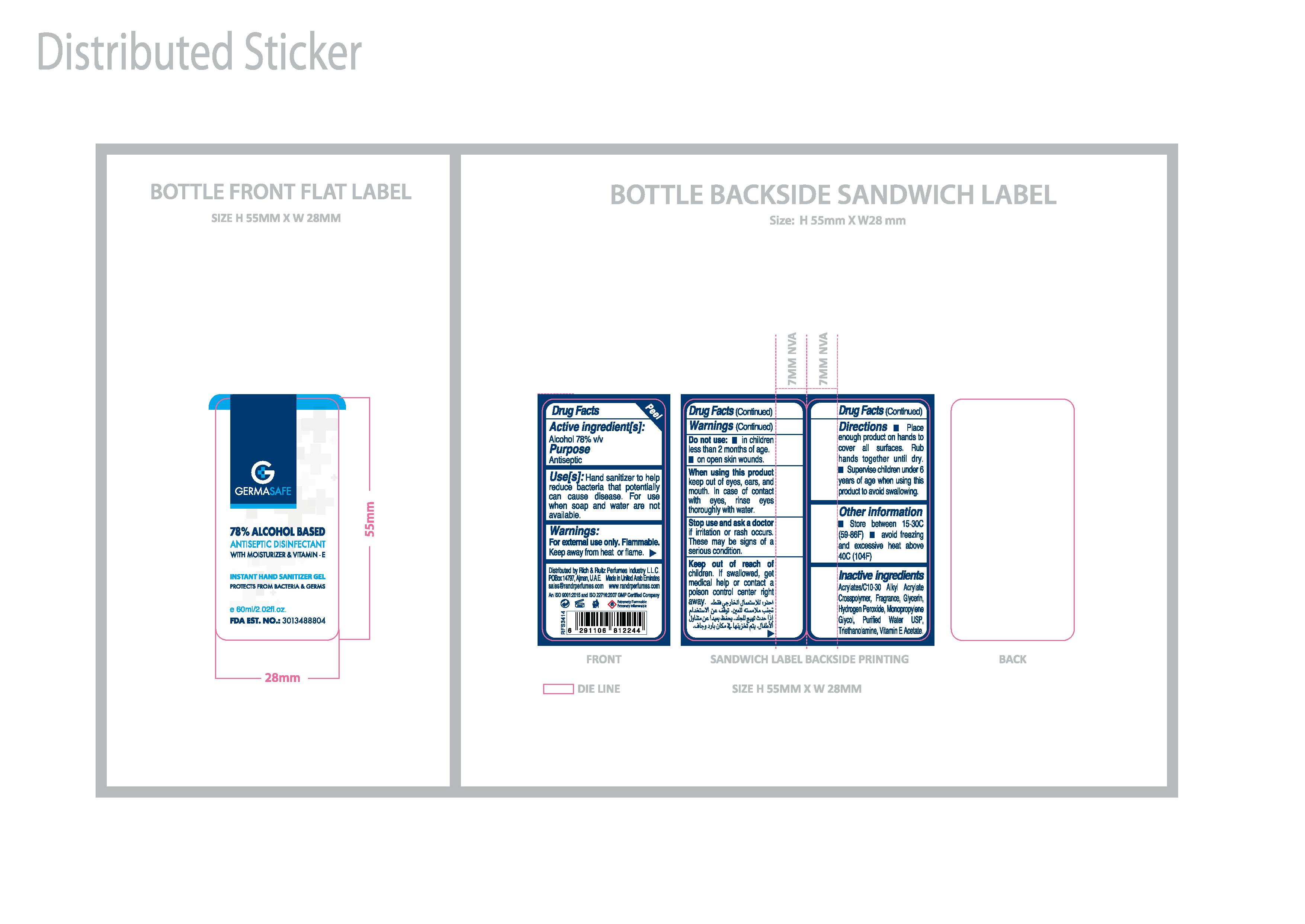 60ml Gel Label