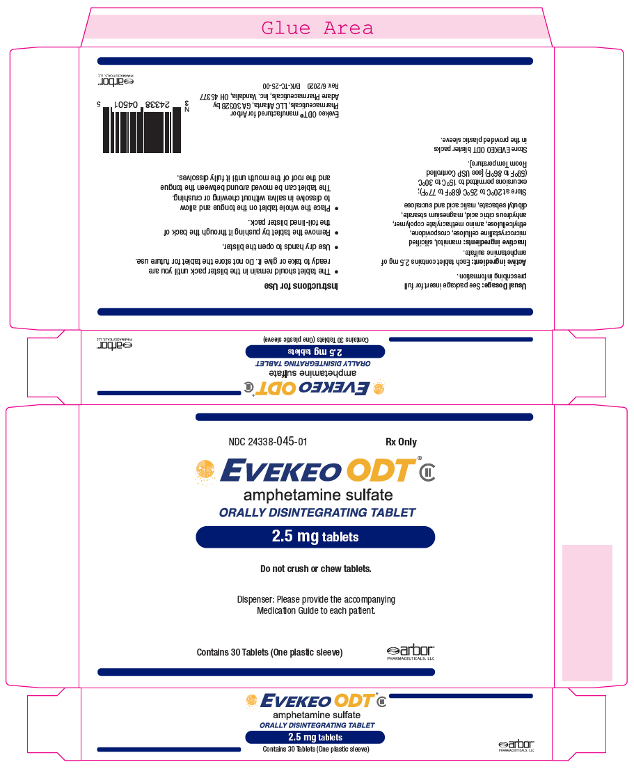 PRINCIPAL DISPLAY PANEL - 2.5 mg Tablet Blister Pack Case Carton