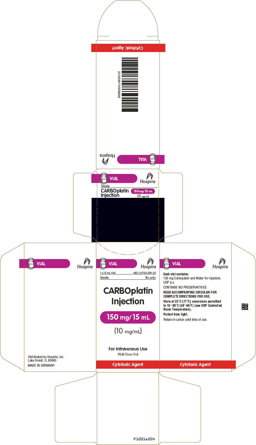 PRINCIPAL DISPLAY PANEL - 15 mL Vial Carton