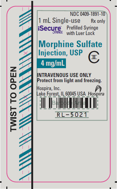 PRINCIPAL DISPLAY PANEL - 4 mg/mL Syringe Label - RL-5021