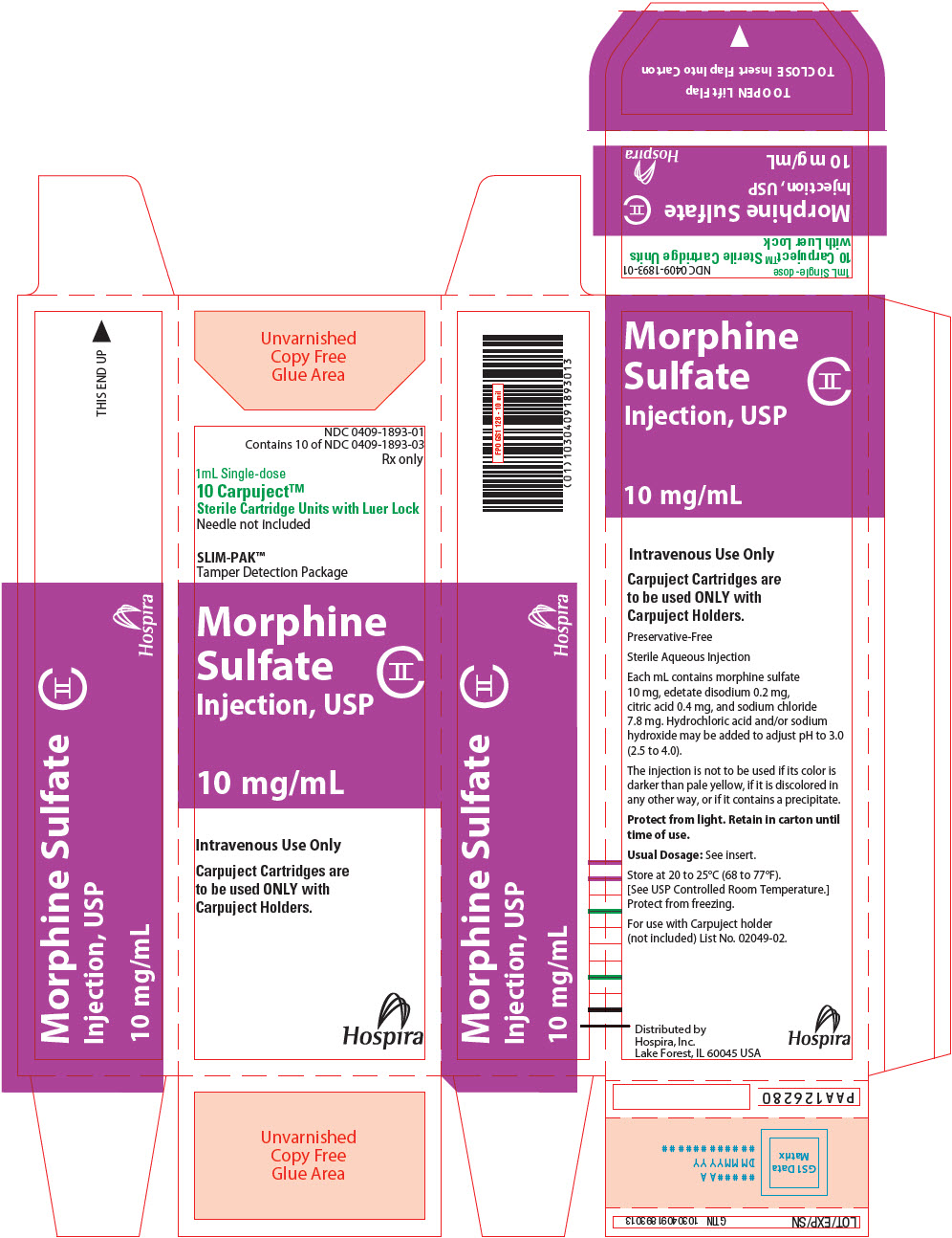PRINCIPAL DISPLAY PANEL - 10 mg/mL Cartridge Carton