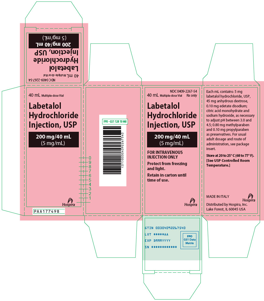 PRINCIPAL DISPLAY PANEL - 200 mg/40 mL Vial Carton