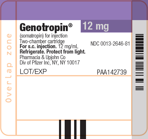 Principal Display Panel - 12 mg Cartridge Label