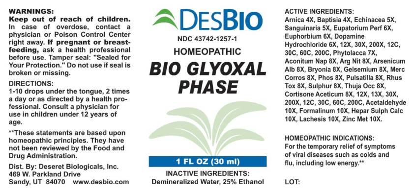 Bio Glyoxal Phase