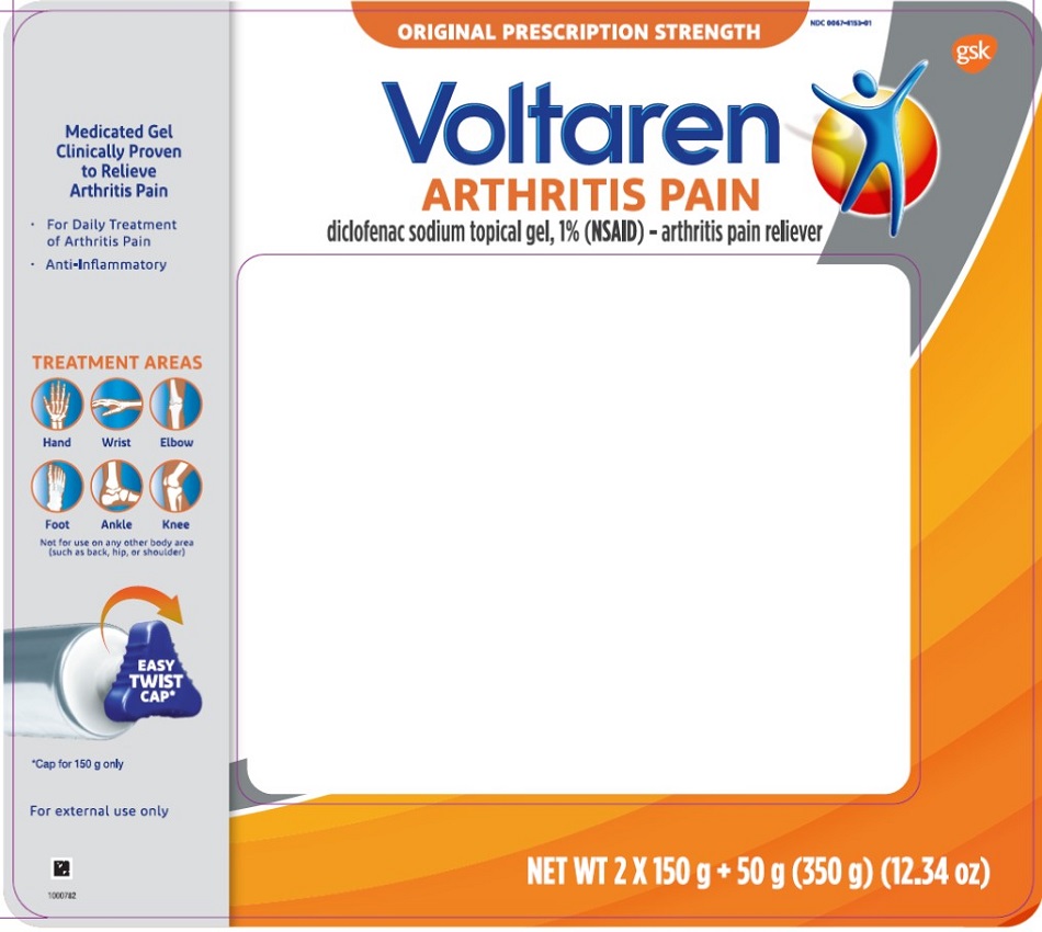 Voltaren Arthritis Pain 350g backercard