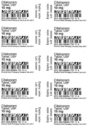 10 mg Citalopram Tablet Blister