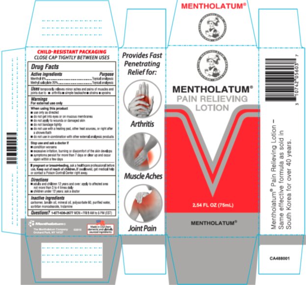 Mentholatum Pain Relieving Lotion