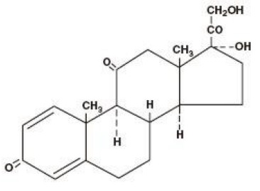 Prednisone Structure