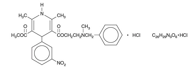 Cardene Structural Formula