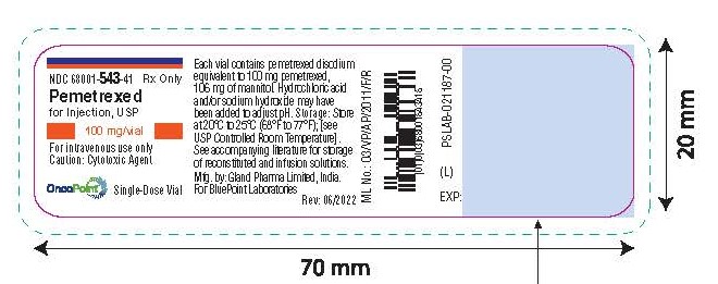Vial Label 100 mg