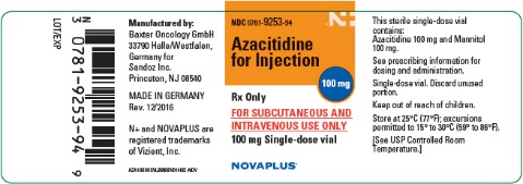 PRINCIPAL DISPLAY PANEL - 100 mg Vial Label