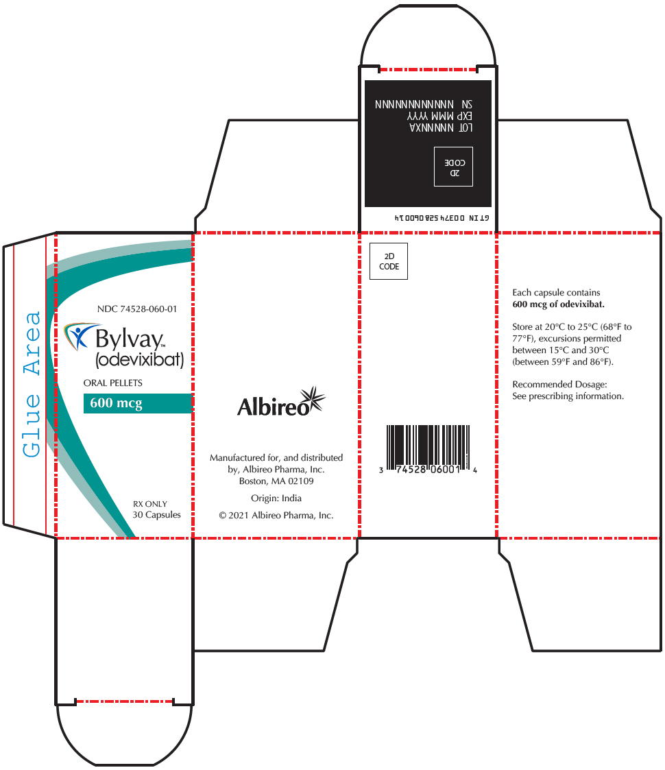 PRINCIPAL DISPLAY PANEL - 600 mcg Capsule Bottle Carton